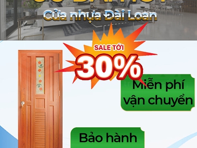 Cửa nhựa PVC cao cấp - Đẹp, bền 0