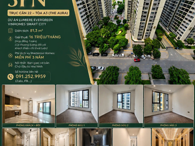 3PN Lumière Evergreen Không gian rộng hơn, trải nghiệm sống trọn vẹn hơn 0
