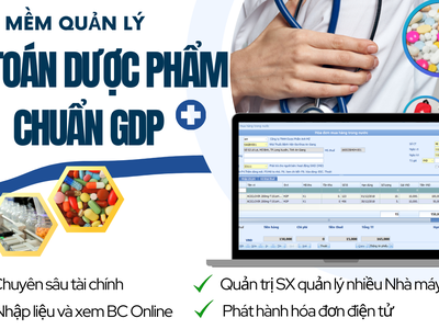 Phần mềm quản lý dược phẩm theo chuẩn GDP 0