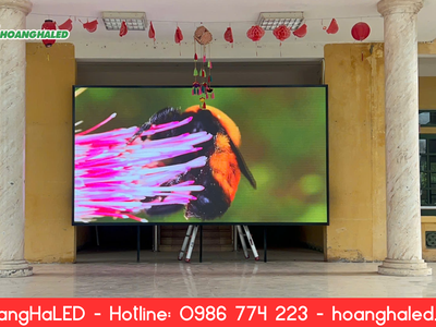 Hoàn Thành Lắp Đặt Màn Hình LED P3.076 Outdoor 3840Hz Tại Trường THCS Thái Long, Tuyên Quang 2