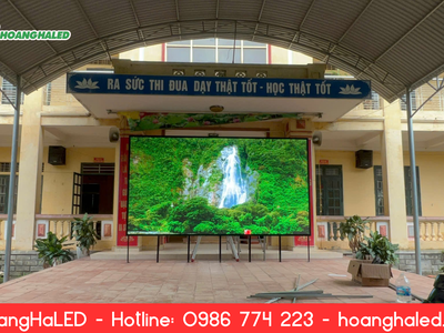 Dự Án Màn Hình LED Trường Học P3.076 Outdoor 3840Hz Tại THCS Phú Lâm, Tuyên Quang 3