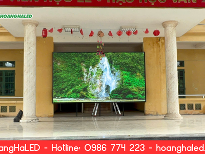 Hoàn Thành Lắp Đặt Màn Hình LED P3.076 Outdoor 3840Hz Tại Trường THCS Thái Long, Tuyên Quang 3