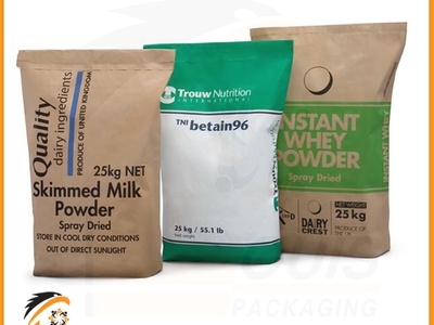 Bao giấy Kraft đựng thực phẩm 25kg 1