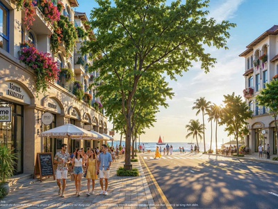 Trực tiếp quỹ căn biệt thự,liền kề mặt biển Làng Vân,Vịnh Nam Chơn,cam kết lợi nhuận thuê 7/năm 3