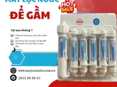 Máy lọc nước RO Tadashi để gầm nhỏ gọn tiết kiệm chi phí 0