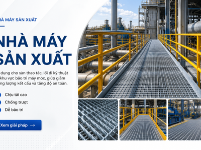 Tấm Grating Thép: Giải Pháp Kết Cấu Vững Chắc Cho Mọi Công Trình Công Nghiệp 0