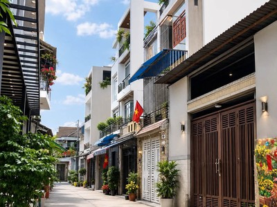 Bán nhà hẻm 6m thông gần aeon mall tân phú, 73m ngang 4.5, 2 tầng, chỉ 6 tỷ 1