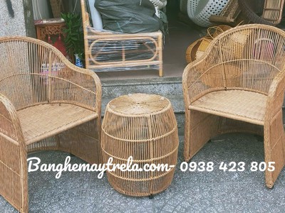 Ghế ban công nhựa giả mây 7