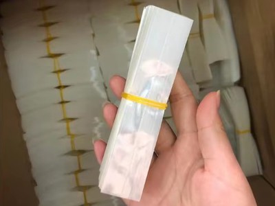 Màng co PVC hở 2 đầu trong suốt cắt sẵn túi rời 0