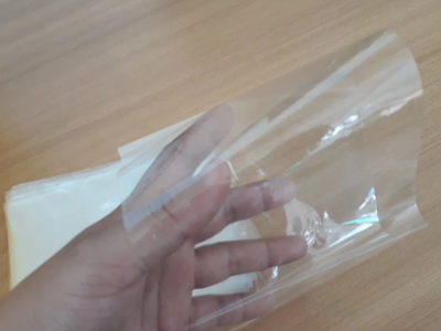 Màng co PVC hở 2 đầu trong suốt cắt sẵn túi rời 2