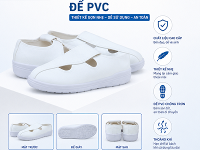 Kingpro s116 ESD đế PVC nhỏ gọn trong thiết kế, tối đa trong bảo vệ 0