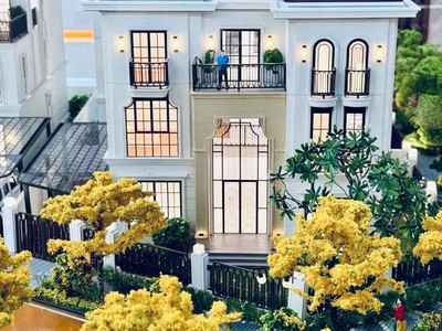 Bán biệt thự đơn lập hồng hạc city phú mỹ hưng chỉ từ 110 triệu/m  , tt 20, ck 19, ls 0, đến 1