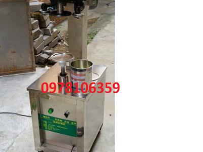 Máy viền mí lon thiếc, máy ghép mí lon cá hộp thịt hộp, máy viền mí lon nhôm, 1