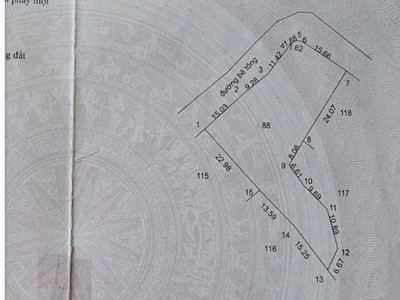 Bán gấp lô đất lúa chuyển thổ hai mặt tiền giá 1 tỷ 2