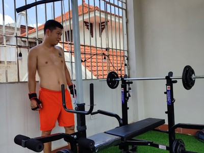 Bán giàn tạ đa năng , giàn tạ nhiều bài tập tốt cho sức khỏe 4