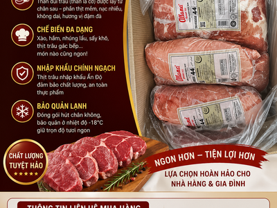 Thăn Đùi Trâu M44 Lựa Chọn Hoàn Hảo Cho Nhà Hàng 0