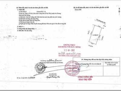 Bán đất Khu chung Nhà máy nước Tân Tiến, An Dương - 128,8m2 - lô áp góc - giá 24 tr/m2 0