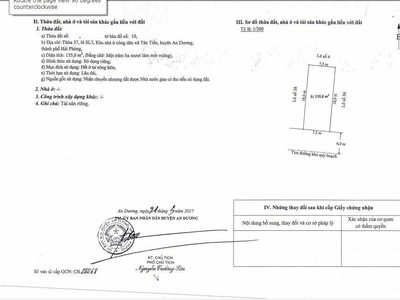 Bán đất Khu chung Nhà máy nước Tân Tiến, An Dương - 2 lô liền - 135m2 - có bán lẻ 0