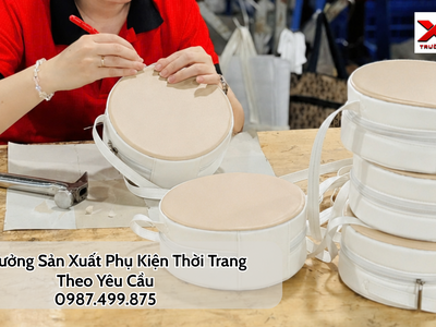 Xưởng Trường Chinh Nhận Sản Xuất Phụ Kiện Thời Trang Bằng Da - Số lượng lớn giá tốt đi kèm 1