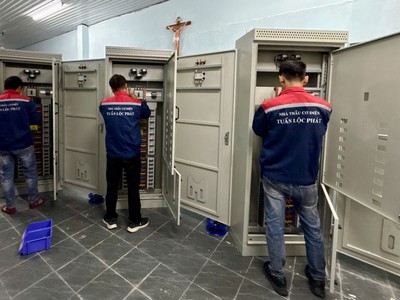 Thi công Lắp Đặt Tủ Điện Công Nghiệp 3PHa 0