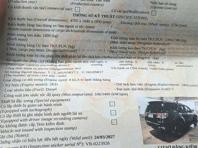 Toyota Fortuner 2016 SUV màu Đen 1
