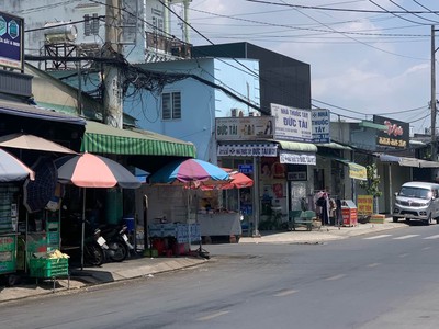 D2655 nhà mặt tiền kinh doanh 9x23m sát chợ thới tứ, giá chỉ 10.x tỷ 0