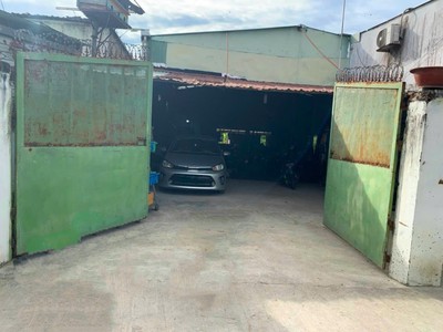 Cần bán 283m2 12x24 kho và đất thổ cư mt đường bờ xe lam 2