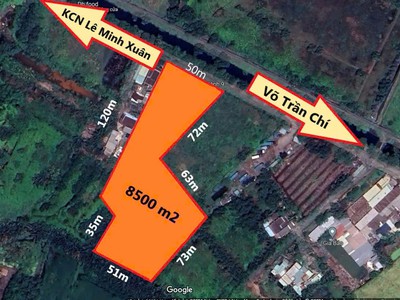 Cần bán 8350m2 đất vườn mt đường kênh 9 2