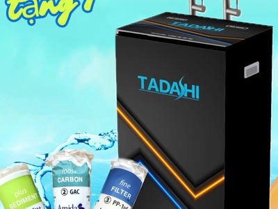 Máy lọc nước RO Tadashi 2 vòi 2 chế độ nước  tiện lợi TAD-10D2A 0