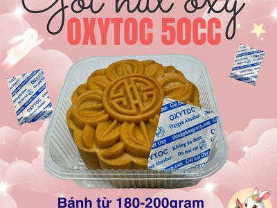 Muốn bánh trung thu hạn chế mốc, đã có gói chống mốc OXYTOC 0