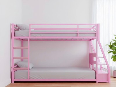 Giường tầng sắt 1m x 2m thiết kế thông minh, nhân đôi tiện nghi cho nhà nhỏ 1