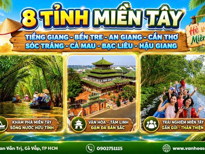 Khám phá 8 tỉnh miền tây 4n3đ 2