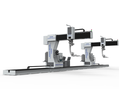 Cung cấp trạm hàn robot 7 trục và 8 trục dạng cantilever và cổng trục 0