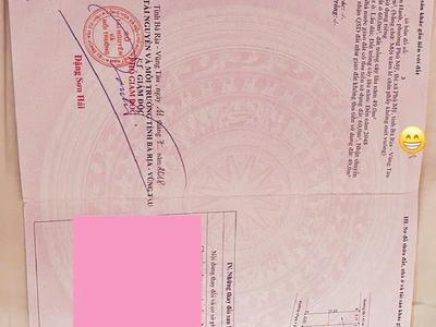 Chính chủ cần bán 2 lô đất vàng trung tâm tp. phú mỹ  brvt 1