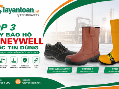 Cập nhật 3 mẫu giày bảo hộ honeywell bán chạy nhất hiện nay tại hệ thống giày an toàn 0