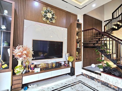 Bán Nhà Cự Khối Long Biên 112m2 Căn Góc 2 Mặt Tiền - Đường Hoa Động 17m Gần Hồ Điều Hòa 6