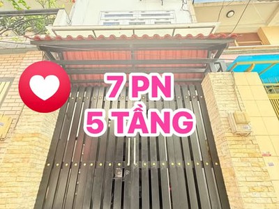 Tận 7PN - Nhà Gần Chợ NHẬT TẢO, ĐH KINH TẾ, BV CHỢ RẪY - Nhà 5 Tấm - Chỉ 6 Tỷ 3