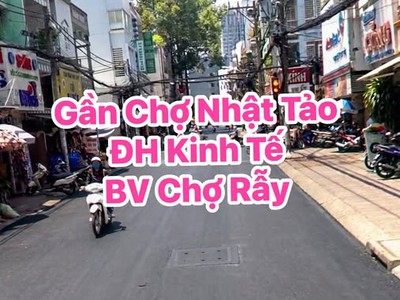 Tận 7PN - Nhà Gần Chợ NHẬT TẢO, ĐH KINH TẾ, BV CHỢ RẪY - Nhà 5 Tấm - Chỉ 6 Tỷ 4