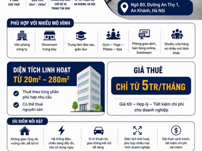 Cho thuê văn phòng - An Khánh - Hà Nội 0