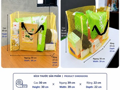 Túi lưới HDPE, túi lưới đựng nông sản, túi lưới đựng hải sản 1