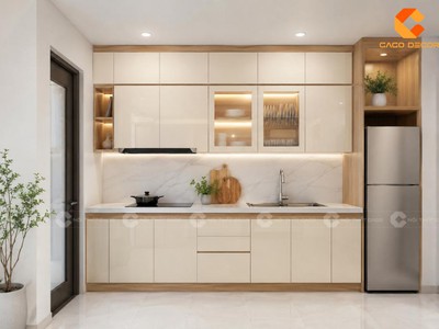 Bảng Giá Tủ Bếp Gỗ An Cường Mới Nhất Cho Gia Đình 3