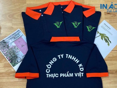 Áo thun đồng phục công ty KD Thực Phẩm Việt 0