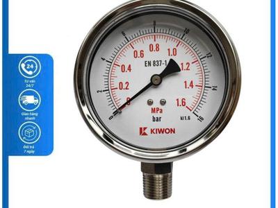 Đồng hồ áp suất Kiwon dải đo 0-16 bar MPA Dantek giao nhanh toàn quốc cho dự án tại Bến Tre 0