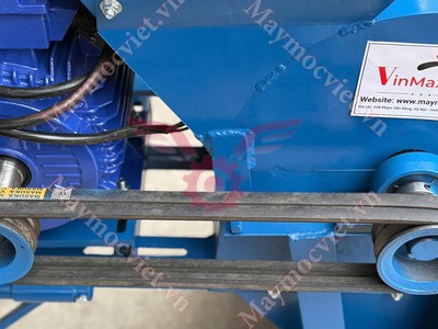 Máy nghiền đất, phân bò 3 pha Turbo TBN375 2