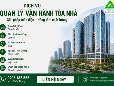 Dịch Vụ Quản Lý Vận Hành Tòa Nhà Chuyên Nghiệp - Lexico 0