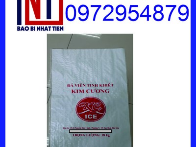 Chuyên cung cấp bao PP đựng nước đá, bao PP trắng đựng nước đá 3