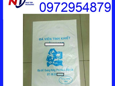Chuyên cung cấp bao PP đựng nước đá, bao PP trắng đựng nước đá 12
