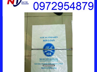 Chuyên cung cấp bao PP đựng nước đá, bao PP trắng đựng nước đá 14
