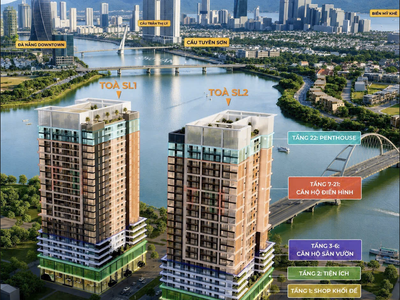 Duy nhất căn 1PN giá tốt nhất hiện tại tại S-Light Tower Đà Nẵng 0