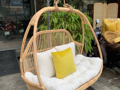 Xích đu đôi mây tự nhiên 2